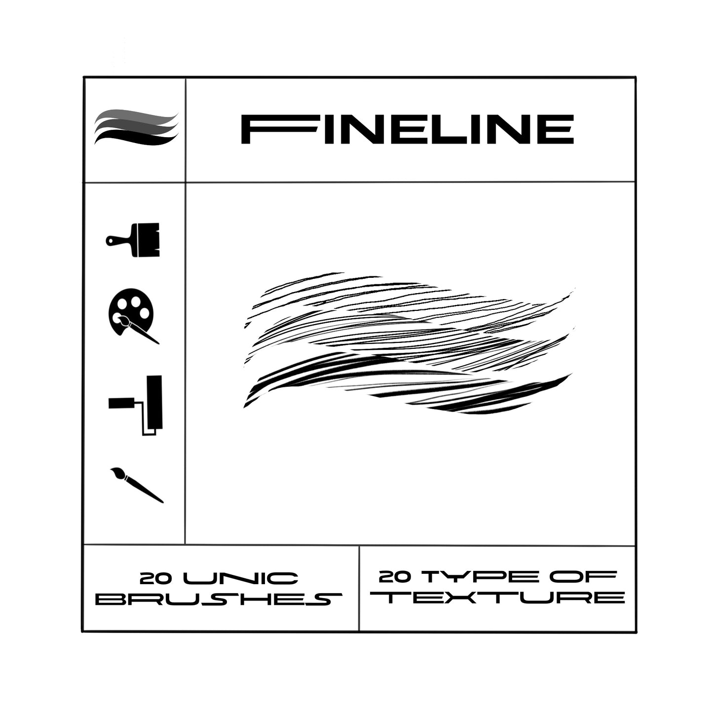 FINELINE BRUSH SET