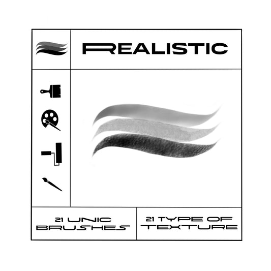 REALISTIC BRUSH SET